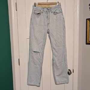 rag & bone Alex high rise straight jeans